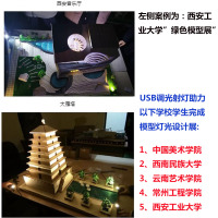 模型usb小射灯led展柜机箱手办灯柜台明装酒柜展会迷你小型可调光