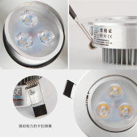 led天花灯嵌入式射灯全套3w5w7w12w18瓦牛眼洞灯筒灯客厅吊顶灯具