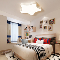 儿童房灯云朵灯led吸顶灯简约女孩马卡龙房间灯饰创意温馨卧室灯