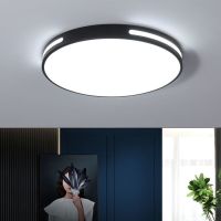 led吸顶灯圆形卧室灯现代简约客厅灯房间走廊阳台过道厨房灯具饰