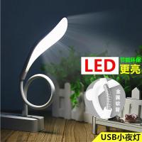 usb小夜灯led护眼台灯电脑强光随身迷你便携灯充电宝宿舍节能灯