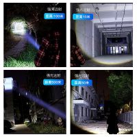 强光可充电手电筒 超亮可充电式多功能迷你家用学生led远射手电筒