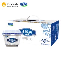 君乐宝老酸奶 风味酸奶酸牛奶 139g*12杯 箱装