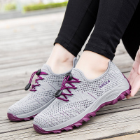 正品老人鞋新款舒适软底女鞋妈妈鞋防滑网面透气健步鞋2020老北京布鞋