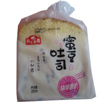 兴心吉祥 蜜豆土司面包280g