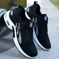 述雅2021新款春季潮鞋男士夏季鞋子休闲内增高工作大码帆布鞋运动男鞋