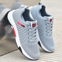 述雅2021新款春季潮鞋男士帆布鞋子休闲内增高夏季透气网鞋运动鞋男鞋