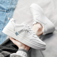 述雅2021新款男鞋春季男士白鞋休闲运动小白板鞋韩版潮流百搭白色潮鞋
