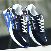 述雅鞋子男潮鞋2021新款运动鞋男夏季透气跑步鞋男士网鞋潮流休闲男鞋