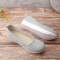 述雅2021春夏季新款简约风老北京布鞋女复古船鞋汉服鞋古风单鞋女