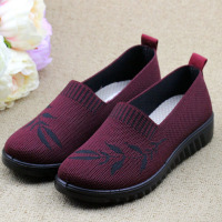 述雅70岁老年人老北京布鞋女春季透气老人单鞋80岁老太太奶奶鞋子