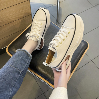 述雅鞋子女潮百搭ins火韩版2022春季新款小个子显高厚底溶解运动鞋