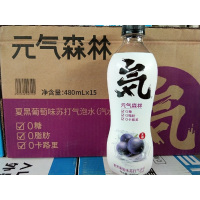 元气森林夏黑葡萄味苏打气泡水