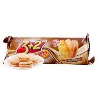 康师傅 3+2酥松夹心饼干(花生巧克力味)118g/袋