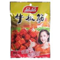 品品 牛板筋 劲道颗粒 麻辣味68g 新包装 四川特产零食小吃 牛肉类美食软罐头 味道牛