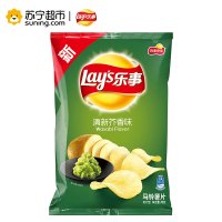 乐事 薯片 清新芥香味70克 (膨化食品)