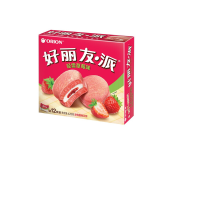 好丽友派轻雪草莓味12片