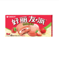 好丽友轻雪草莓味6枚