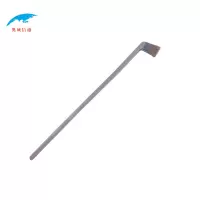 奥威信通 长柄弯柄毛刷 油漆刷 猪毛刷 鬃毛刷 加厚毛刷 (900mm长3寸)把