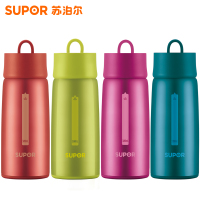 苏泊尔(SUPOR)WOW系列保温杯304不锈钢双层真空保温杯铜芯内胆便携车载380ml大容量水杯KC38BQ1