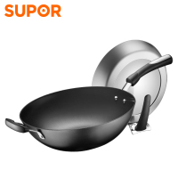苏泊尔(SUPOR)炒锅铁锅炒菜锅32cm燃气灶专用锅具FC32Z2