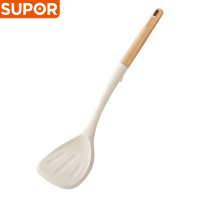 苏泊尔(SUPOR) 硅胶锅铲炒菜铲漏勺不粘锅铲子耐高温护锅铲铲勺厨具套装 KT01AR10[锅铲]