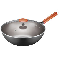 苏泊尔真不锈轻质爆炒铁锅FC30/32/34R5