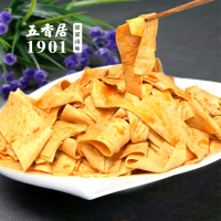 五香居 麻辣豆皮 120g/盒