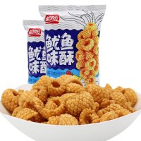 盼盼 鱿鱼味酥70g膨化食品 办公室零食点心小吃