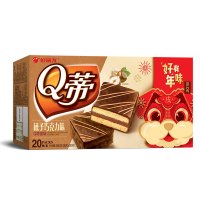 好丽友榛子巧克力味Q蒂蛋糕2枚 56g/盒