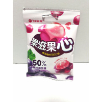 好丽友果滋果心紫葡萄味70g/袋