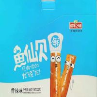 渔米之湘鱼仙贝(香辣味18g*20g)360g/盒