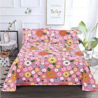 全棉老粗布床单单件三件套纯棉加厚款1.8双人床单榻榻米炕单|五朵花 床单单件：150*230cm