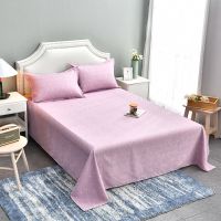 床单 单件宿舍单人学生双人床1.8米1.5m夏季1.2m单子儿童夏天被单|花冠 200*230cm【1.5米床适用】