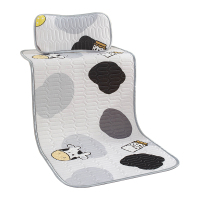 婴儿凉席夏幼儿园午睡冰丝席透气吸汗夏季可用乳胶宝宝儿童婴儿床