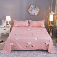 床单单件特价亲肤学生家用宿舍被单人双人床上用品床罩档1.2床|小猪 1.5米单人床