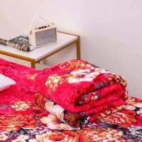 毛毯子法兰绒毛绒毯毛绒床单人学生宿舍加绒保暖床单冬季铺床铺盖|爱情花海 150X200cm送同款