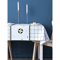 桌布布艺防水防烫防油免洗餐桌布正方形家用pvc小方桌台布茶几布