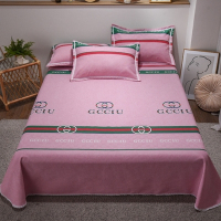 纯棉老粗布床单三件套加密加厚棉麻夏季凉席麻布全棉亚麻被单