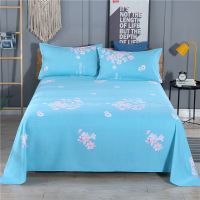 加厚纯棉床单2m2.5米全棉双人单件斜纹被单人炕单榻榻米3.5米|花彩人生 斜纹纯棉300x250厘米四季通用