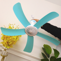 家用大吊扇客厅挂式吊顶电小型静音宿舍卧室床上蚊帐迷你