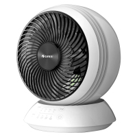 空气循环扇家用落地静音电摇控定时涡轮对流携带户外|白色(新款无线便携)
