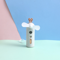 补水仪兔子小 充电式随身可爱学生纳米喷雾器便携手持|兔子[灰色]可喷雾+彩灯