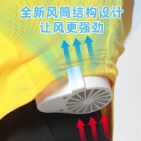 2021新品解暑神器 户外便携挂腰usb制冷扇手持腰间挂脖小