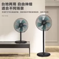 电家用落地扇轻音摇头大风力宿舍台式立式电扇节能省电