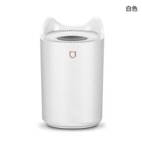 加湿器卧室空调房大型家用静音大容量雾量香薰机喷雾器空气净化|白色 触摸款[4.1升容量]大喷雾