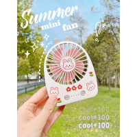 手持小学生可爱宿舍桌面迷你便携式随身小型充电夏天电扇