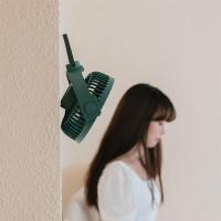 宿舍小风扇usb迷你悬挂无线小型吊扇床上大风力寝室上下铺静音便携式随身野外学生夏天户外露营蚊帐吊挂电扇