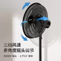 电风扇落地扇家用立式静音台式电扇台扇大风节能宿舍摇头卧室
