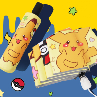 全自动儿童雨伞女孩小学生男童幼儿园折叠可爱小孩长柄轻便上学伞